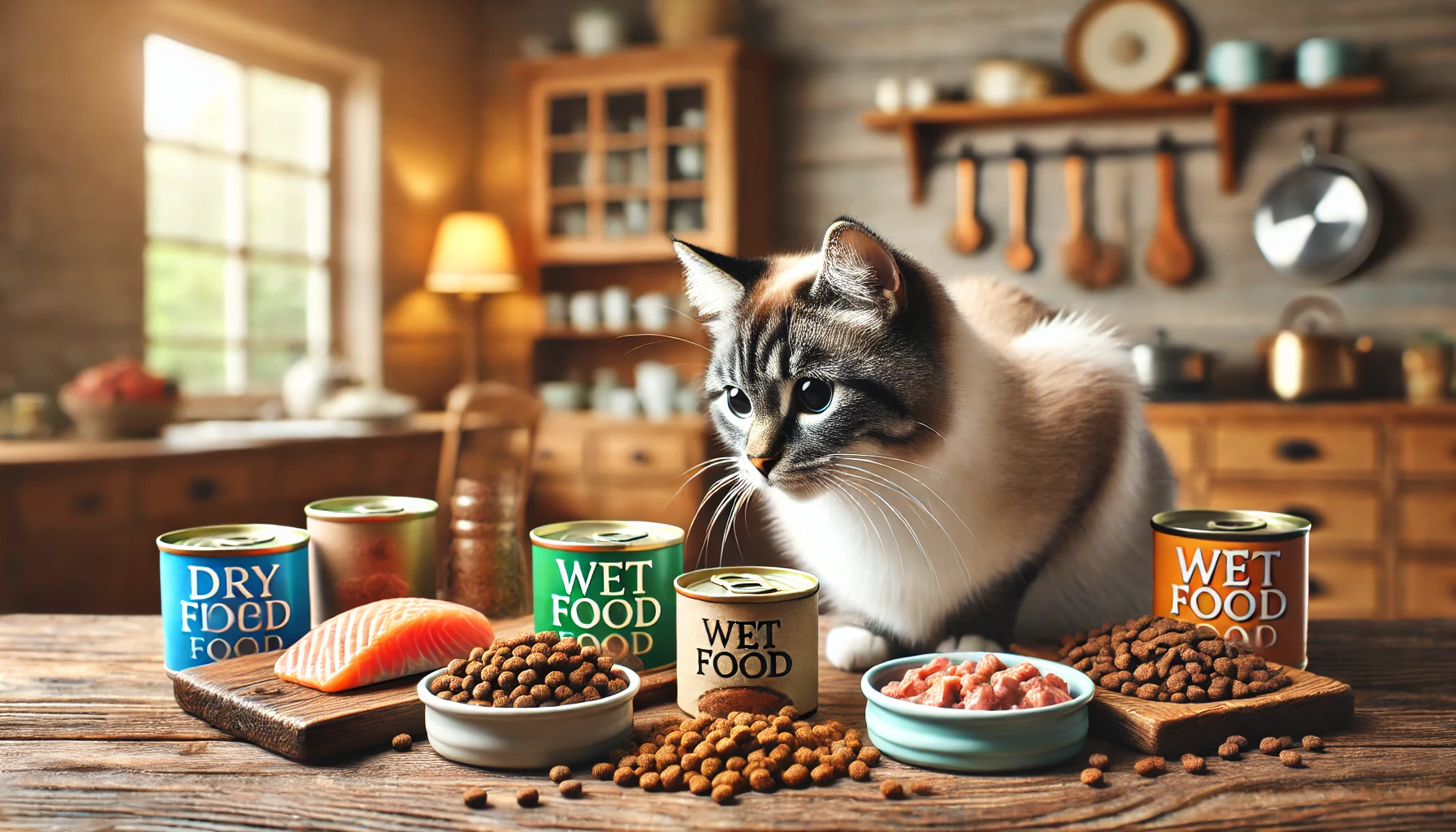 scegliere il cibo per il gatto